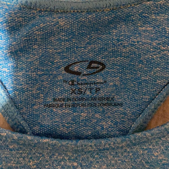 Champion Blue Racerback Sports Bra XS - Picture 5 of 8